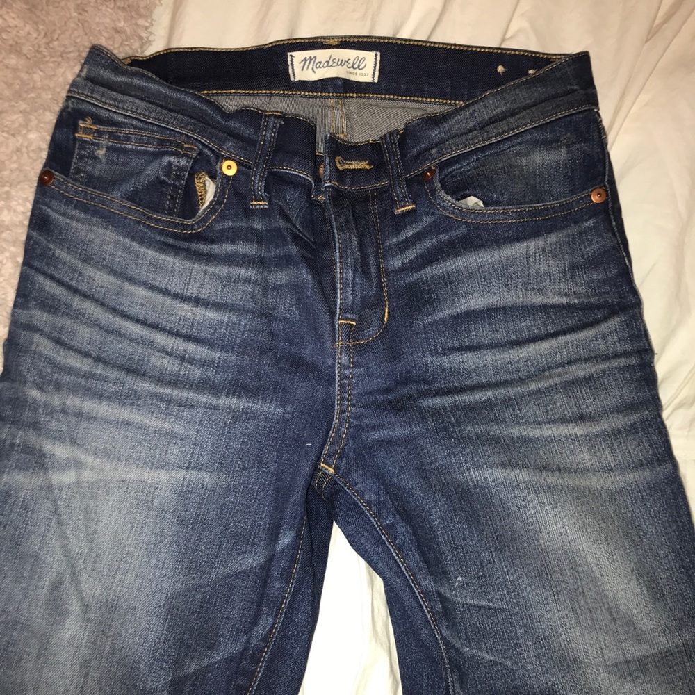 Distressed Madewell Jeans